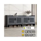 (店+)可客製 整裝發出換鞋櫃 穿鞋凳 長條凳 儲物櫃 矮凳 全鋁合金屬鞋櫃 家用門口戶外室外庭院戶外儲物櫃子防水防曬防黴凳