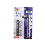 (店+)12PCS L型起子組 螺絲起子 羅賴把 十字螺絲刀 一字螺絲刀 螺絲刀 內六角板手