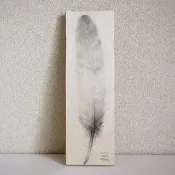 Pinkoi 代購 - feather-1 (樺木合板)
