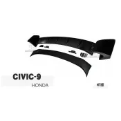 超級團隊S.T.G 本田 HONDA 喜美九代 CIVIC 9 9代 K14 MT 款 四件式 CIVIC9 尾翼 素材