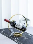 協貿國際日用品生活1館 紅酒架擺件葡萄酒架歐式創意現代簡約展示架酒瓶架個性酒柜客廳