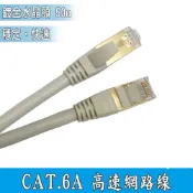 CAT.6A 網路線 26AWG純銅線芯鋁箔+編織網包覆(S/FTP)1M~10M