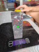 ABN 三江雞血石印章 綠21