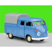 玩具村 1:36 福斯 VW T1 Double 皮卡 1/36 合金車 模型車 迴力車 D03 Welly 威利