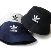 出清 Adidas originals LOGO 三葉草 漁夫帽 黑白 黑 白 帽子 bk7345 bk7350