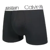 【CALVIN KLEIN】男內褲 單件 Chromatic 平口褲/四角褲/CK內褲(黑色單件袋裝)