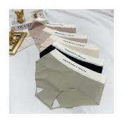 (店+)【HanVo】現貨 寬邊帶運動型質感無痕內褲(舒適觸感透氣包臀三角褲 獨立包裝 女生內褲 內著 A11-5749)