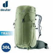 悠遊山水戶外生活館 【Deuter 德國 30L TRAIL 輕量拔熱透氣背包《綠》】3440724/戶外休閒包/健行登山包