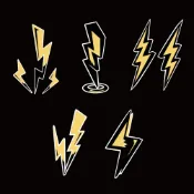 (店+)皮卡丘 閃電 尾巴 車貼 反光貼紙 高亮度防水耐曬 反光屋FKW