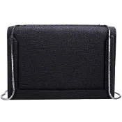3.1 Phillip Lim Soleil 壓紋羊皮撞色鍊帶包(黑色)