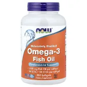 【iHerb】NOW Foods, Omega-3 魚油，1000 毫克，200 粒軟膠囊