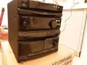 故障KENWOOD 高階床頭音響 3片式CD 雙卡座  光纖輸出 可參考marantz  pioneer sony