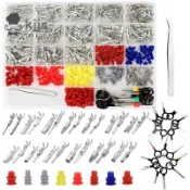 769PCS 26Type Pins 連接器套件,汽車電線連接器 Pins 端子 1-3.5mm 汽車 Pin 連接器