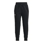 【UNDER ARMOUR】UA 女童 Rival Fleece 運動長褲_1373131-001(黑)