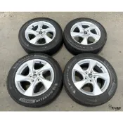 二手/中古鋁圈輪胎 原廠 豐田 CHR 17吋 5孔114.3 銀 (含胎) 米其林 215/60-17 cross