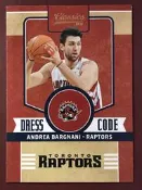 2010-11 Classics Dress Code #24 Andrea Bargnani 活塞隊 特卡