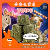 香香毛寶貝🎈 苜蓿草磚 兔用草磚 苜蓿草磨牙磚 草磚 小寵零食 小寵牧草磚 鼠兔磨牙草磚 小動物草磚 天竺鼠牧草磚