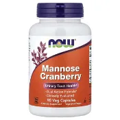 【iHerb】NOW Foods, 甘露糖蔓越莓，90 粒素食膠囊