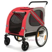 HELLO BABY新款中大型犬寵物自行車拖車大空間寵物推車戶外騎行貓（廠家直發 咨詢運）