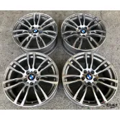 二手/中古鋁圈 BMW F32 428 M款 19吋 5孔120 前後配 原廠 亮灰車面 E90 335 F30 F31
