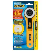 (店+)【OLFA】RTY-2G/H 中型 割布刀、拼布刀特別版 (45mm塑膠握把)