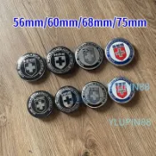 4 件 HRE 車輪標 56mm 60mm 68mm 75mm汽車輪轂中心蓋 輪轂蓋 改裝 汽車 徽章造型 輪圈蓋