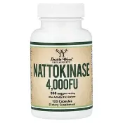 【iHerb】Double Wood Supplements, 納豆激酶，120 粒膠囊（每粒 100 毫克（2000 FU））
