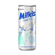 LOTTE樂天碳酸飲 優格風味250ML(單瓶) 韓國樂天Milkis汽水牛奶乳酸風味碳酸飲 可爾必思汽水【有一間.小舖