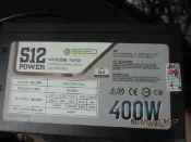 SEED 種子電源 S12-400W  電源供應器 400W 12CM靜音風扇 power 庫存品
