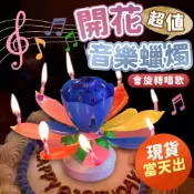 氣球派對多🎉開花蠟燭 音樂生日蠟燭 慶生派對 生日佈置 音樂蠟燭 蛋糕裝飾 蓮花蠟燭 生日蠟燭 派對佈置 創意蠟燭 蠟燭