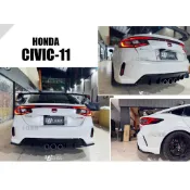 小亞車燈-全新 HONDA 喜美11代 CIVIC 11代 CIVIC11 Type-R 後保桿 後保 素材