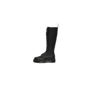 (店+)【Dr.Martens】27016001 Dr.Martens馬丁 1B60 Bex Pisa 皮革 拉鏈 高系帶 高筒 馬丁靴 女款 黑色