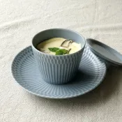 現貨 日本美濃燒 餐具 蒸蛋碗 豬口杯 小田陶器 漣漪系列 茶碗蒸碗 茶杯 陶瓷杯 布丁杯 燉盅 蒸蛋杯 日本進口