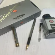 義大利原裝進口 🇮🇹Aurora Magellano  黑砂鋼筆