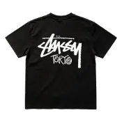 (店+)【STUSSY】STU-SS26-003 Stussy SS26 斯圖西 SS26夏季 東京Tokyo限定 Logo寬鬆圓領落肩短袖T恤 男女同款