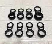 采潔 二手外匯釣具 磯遠投珠 遠投珠 黑色 (單入)【磯釣竿 筏釣竿 船釣竿 路亞竿 前打竿】