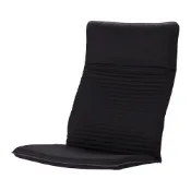 【IKEA 宜家家居】POÄNG 扶手椅椅墊，knisa 黑色