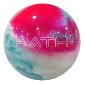 美國PYRAMID專用保齡球“PATH”系列直線球飛碟球8-16磅粉藍白限定