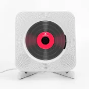 紫菀百貨店 訂製聽歌CD機插卡播放器壁掛式cd復讀機dvd影碟機音響箱禮品