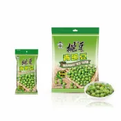 旺旺旗艦店 【旺旺】挑豆-青豌豆(經典醬味) 35G/160G ★甄選歐美豌豆製成★皮薄香酥搭配獨特牛肉醬汁★完美鹹甜比例★酥脆青豌豆“挑豆”你的嘴