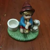 老石灣 窯陶瓷小擺件 ，高7公分，底公分，做工經每，實物燈光下拍攝，年代自斷，品相如圖，看好，不退不換，本店滿