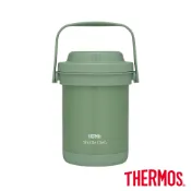 【THERMOS膳魔師】森活綠境 燜燒提鍋1800ml_霧松綠(TCRA-1802-MPG)