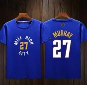🔥穆雷Jamal Murray短袖棉T恤上衣🔥NBA總冠軍金塊隊Nike耐克愛迪達運動籃球服T-shirt男球衣80
