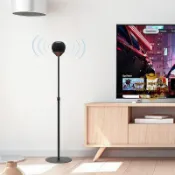 Joe~適用于Homepod mini音響落地支架伸縮屬音箱架子底座部分訂下單詳詢￥0511