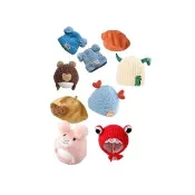 【Mommywant】兒童動物造型保暖毛帽(嬰兒毛帽/寶寶帽子/寶寶毛帽/造型帽子/新生兒帽/護耳帽/針織帽)
