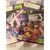 XBOX 360 舞動全身 2 舞動全身 3 Dance central 體感專用 KINECT 二手 遊戲片