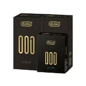 【Durex 杜蕾斯】001水性PU衛生套標準裝10入+6入+2入(共18入  保險套/衛生套/避孕套/安全套/避孕)