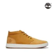 Timberland 男款小麥黃正絨面皮革休閒鞋|A1OI3 - 紅配綠