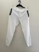 男⭐️L⭐️PULL & BEAR⭐️束腳棉褲(白色) 二手