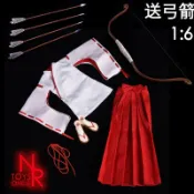 萬物優選鋪 快速出貨 千人收藏【新品快報】搶先買現貨NRTOYS NR20 1/6兵人 桔梗 巫女服 和服送弓箭不含包膠女素體